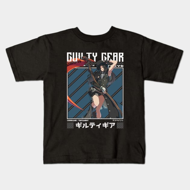 Testament - Guilty Gear Strive Kids T-Shirt by Arestration